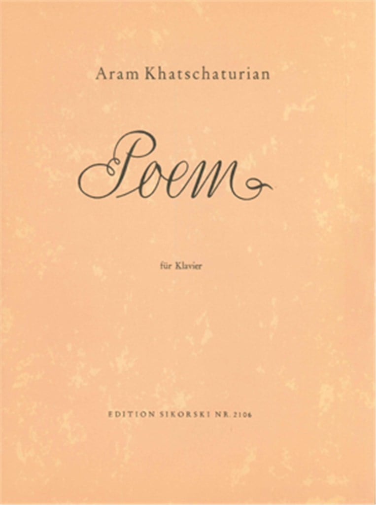 Poem Fur Klavier